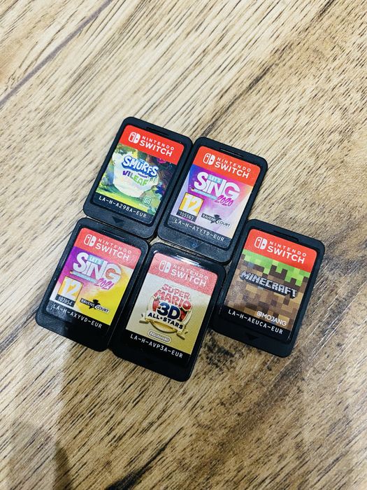Kolekcja Zestaw Gier Gra Gry Nintendo Switch Pokemon Mario Zelda