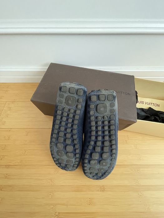 Мокасины LV 45 синие