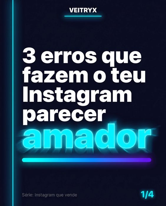 O teu Instagram não traz clientes? Eu analiso grátis