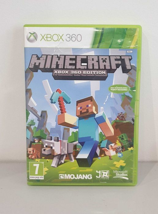 Gra Minecraft Xbox 360 wydanie PL gra po Ang