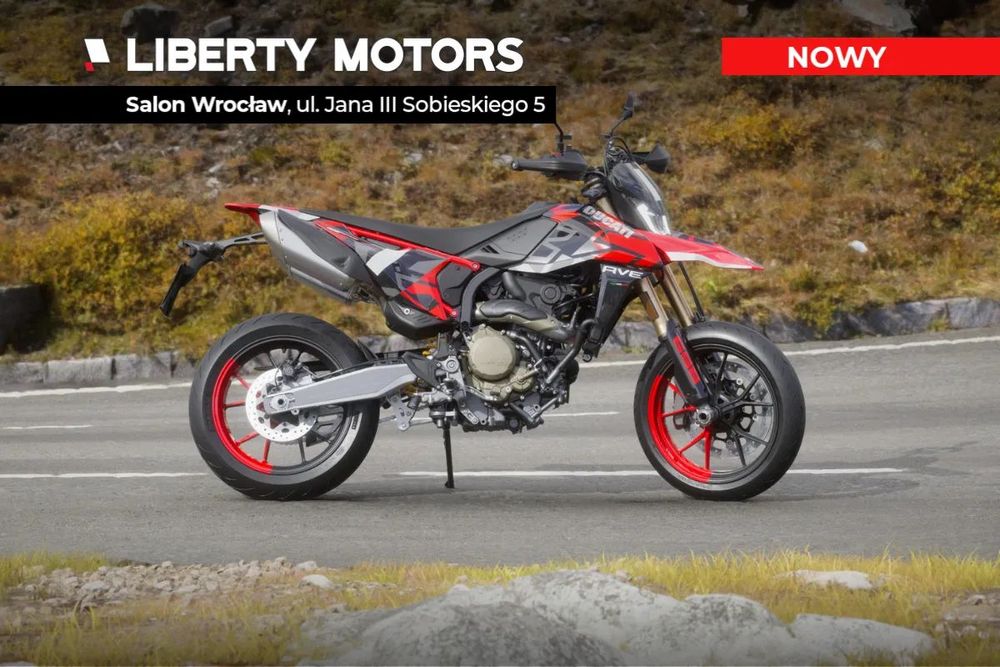 Ducati  Hypermotard 698 Mono RVE Model 2025 /4 Lata gwarancji / DUCATI WROCŁAW