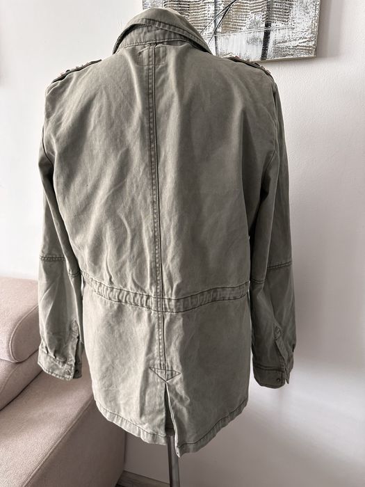 Kurtka jeansowa długa