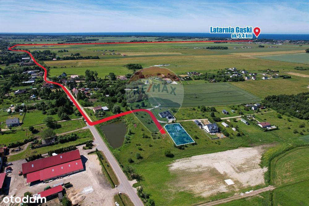Działka z domkiem holenderskim