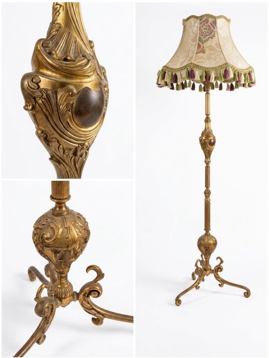 Lampa Podłogowa antyk