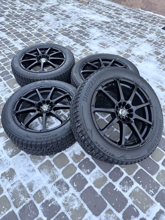 Диски R18 5x114,3/5x100 Toyota RAV 4/Nissan/KIA шини 215/55R18 9мм 22р