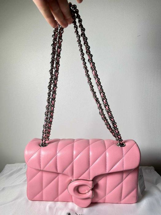 Сумка Coach Tabby Shoulder Bag 26 розовая