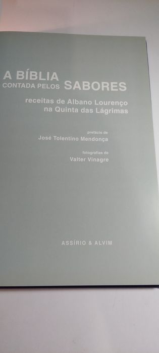 A Bíblia Contada pelos Sabores, Receitas de Albano Lourenço (2007)