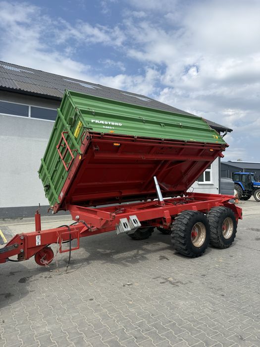 Przyczepa PRONAR t-663/1 tandem 11 t 3 stronny wywrot