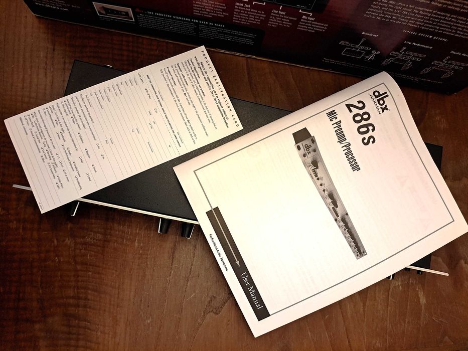 dbx 286s Pre-amplifier64298370692355123