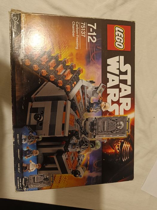 Klocki LEGO Star Wars komora do zamrażania w karbonicie
