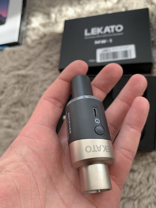 Бездротова мікрофонна система Lekato MW-1 (5.8GHz)