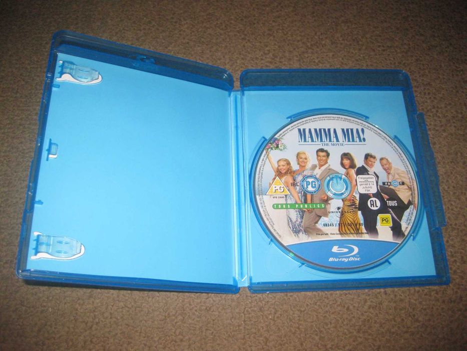 Blu-Ray "Mamma Mia!" com Meryl Streep