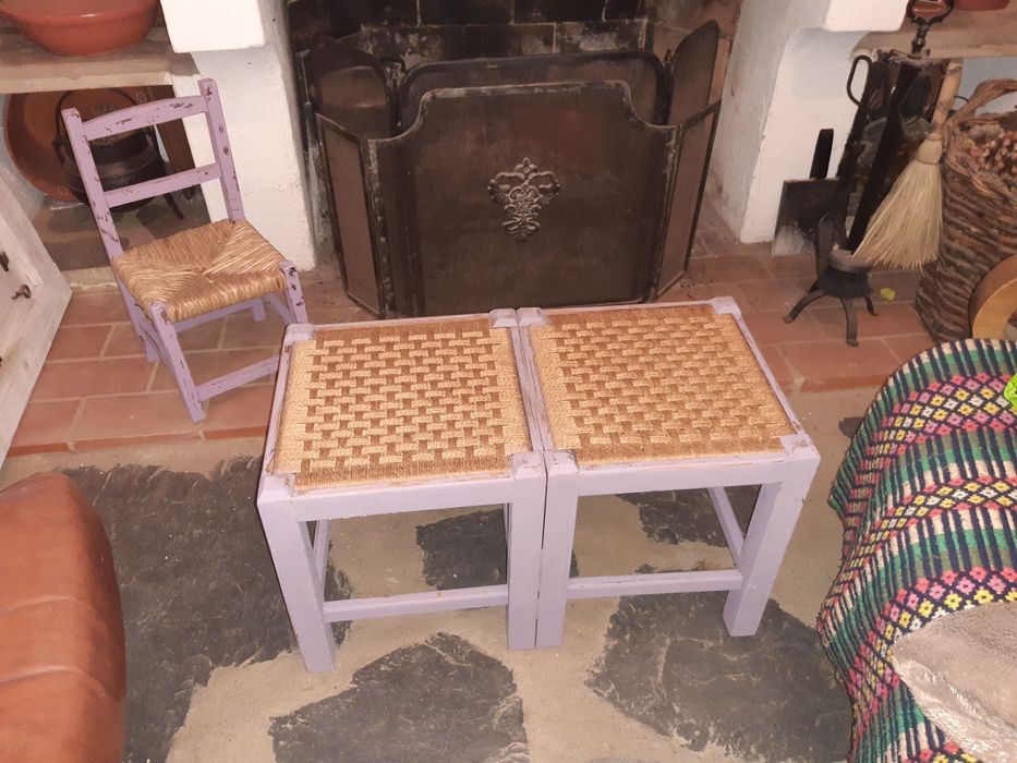 Banqueta alentejana disponível para venda bonita para casas rurais