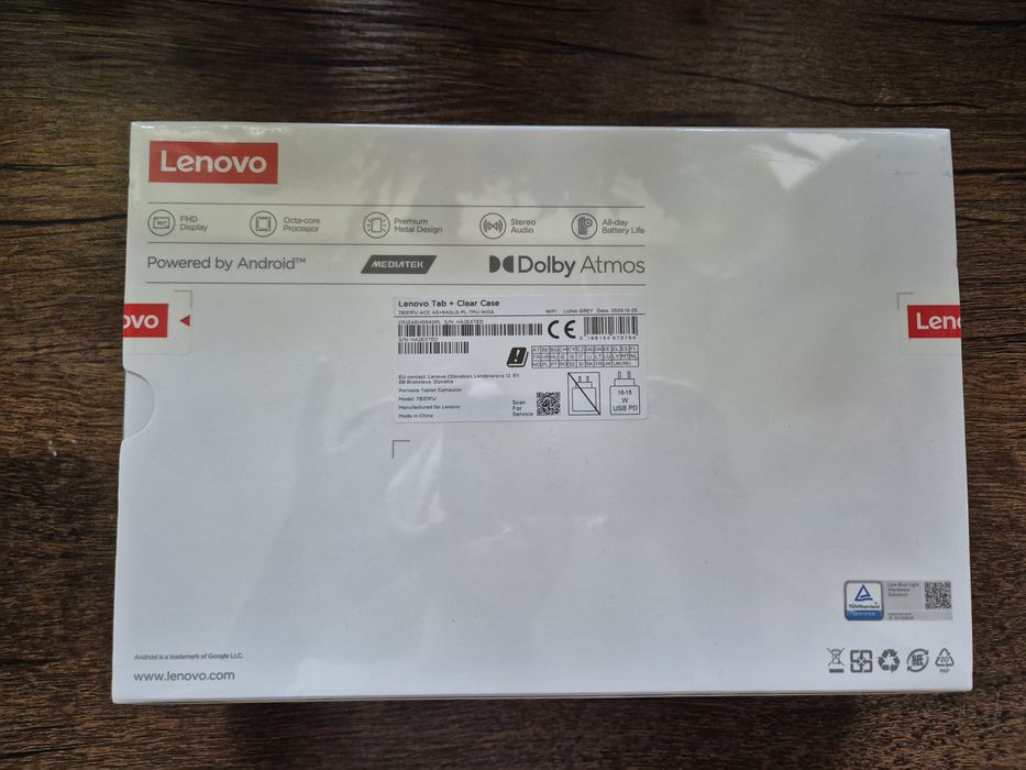 Lenovo Tab + Clear Case