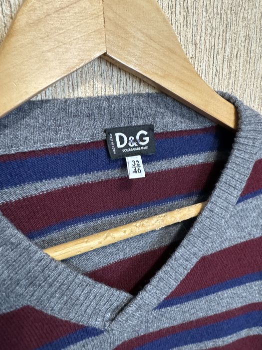 Гарний, якісний светр в полоску dolce & gabana, оригінал