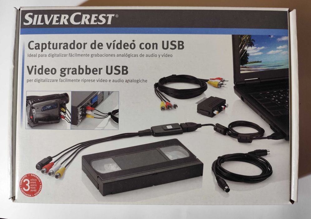 Dispositivo USB para captação Vídeo/Áudio