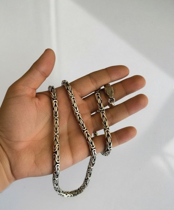 Срібний ланцюжок 90г серебряная цепочка серебро 925  срібна мужская