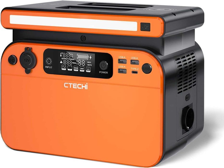 Зарядна станція CTECHi GT500 500 Вт/518 Вт*годин, резервне живлення