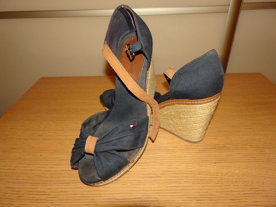 Tommy Hilfiger Espadryle Damskie Elena koturny rozmiar 36