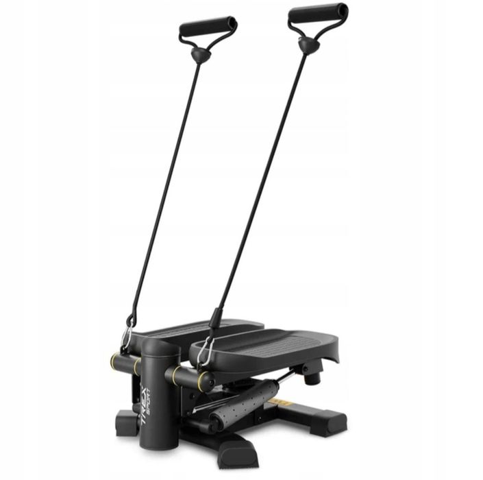 Степпер для фітнесу 2в1 з тросами та лічильником кроків Trex Sport