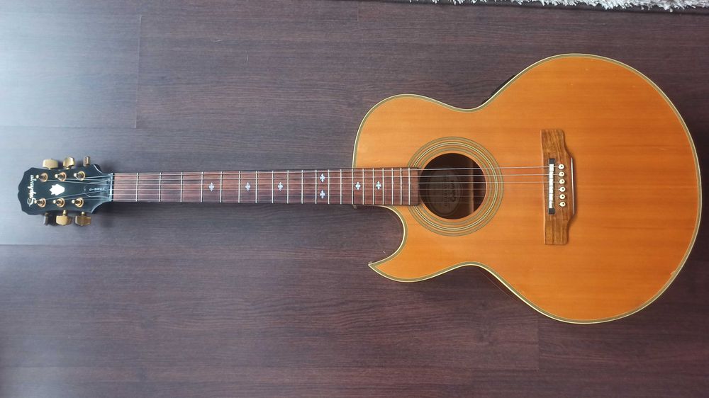 Gitara elektroakustyczna Epiphone PR 5E LH - leworęczna, Korea 1996
