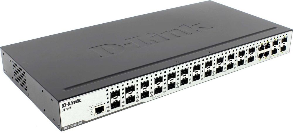 Оптичний комутатор DES-3200-28F D-Link