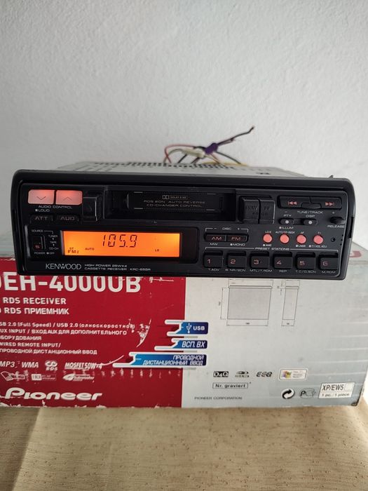 Radio samochodowe Kenwood na kasety