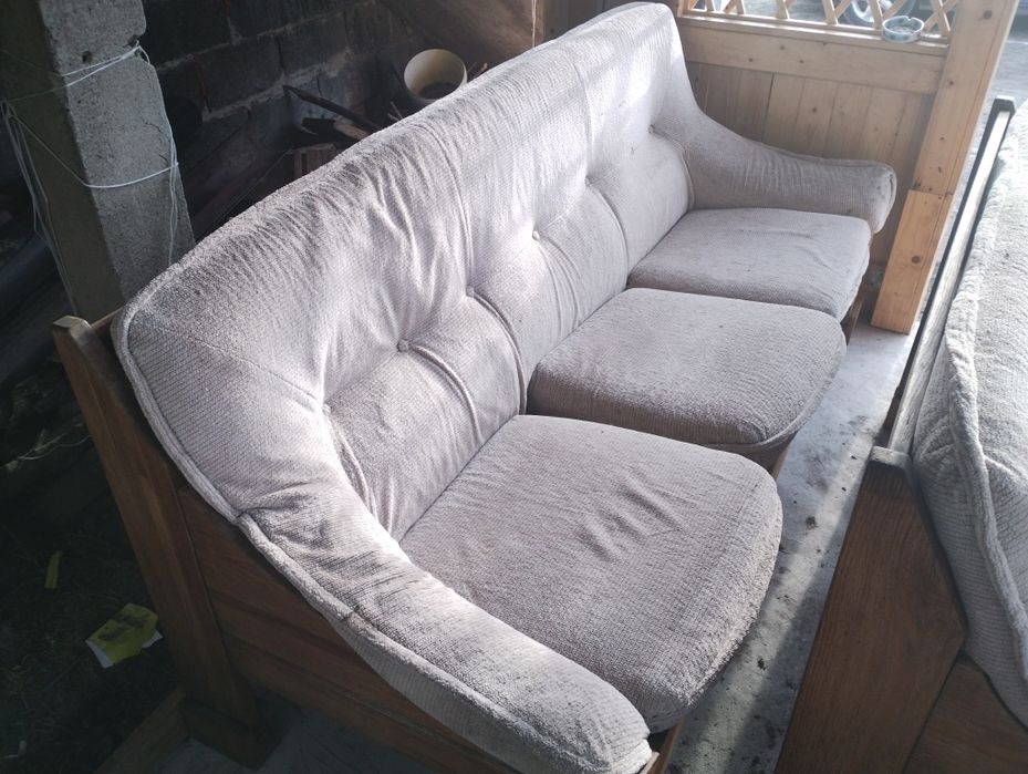 sofy ogrodowe drewniane