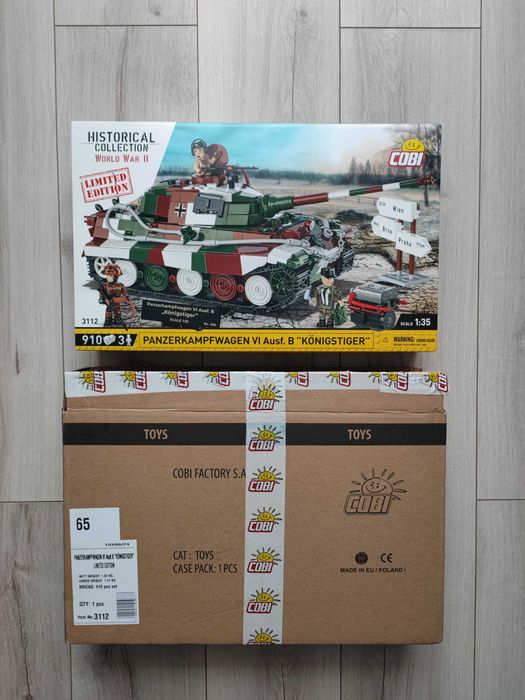 COBI 3112 Panzerkampfwagen VI Ausf. B Königstiger - Edycja Limitowana