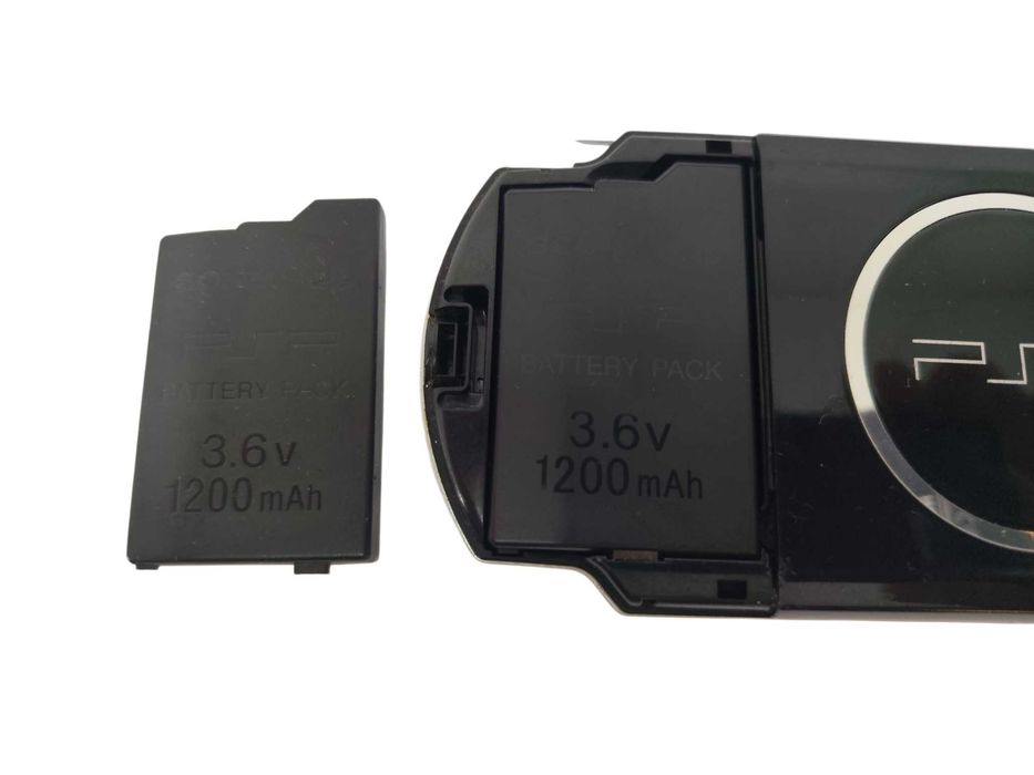Psp Slim 3004 KARTA 128GB Przeróbka z grami i akumulatorem