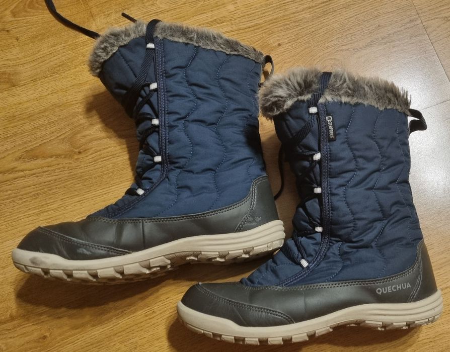 Buty zimowe śniegowce  QUECHUA ciepłe 37