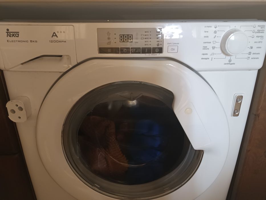 Máquina de lavar roupa de encastrar