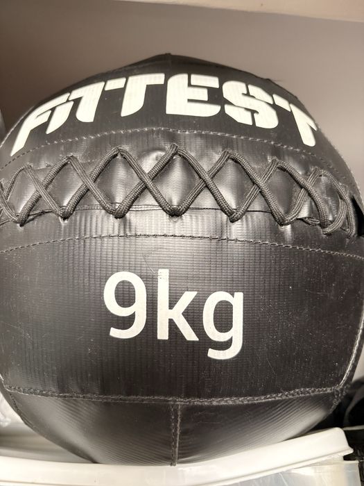Wall ball / bola fitness / medicinal 9kg otimo estado