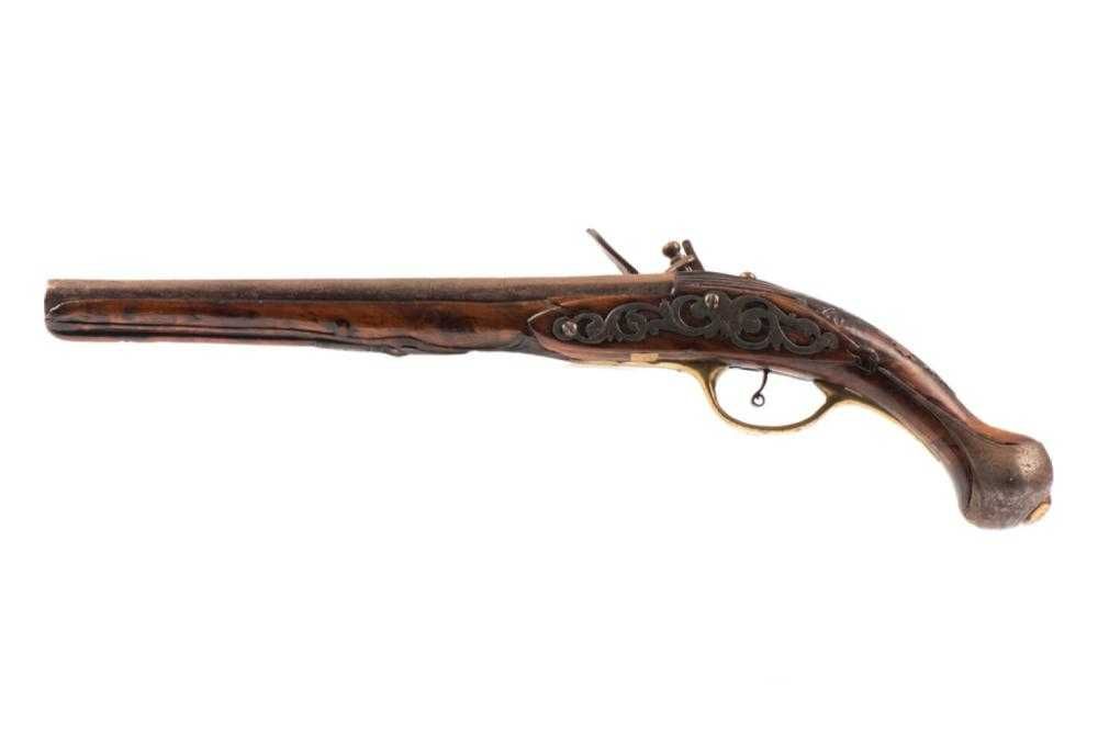 Pistola Antiga de Viagem