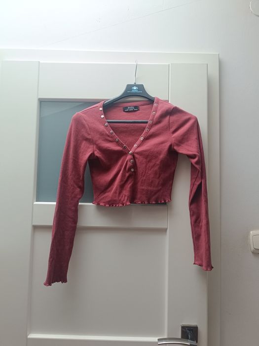 Top z długim rękawem, Bershka, XS