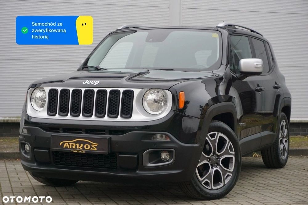 Jeep Renegade LIMITED 2017r. 1.4T Automat Skóra Navi KEYLESS GO ALU18  ŚLICZNY ARKOS