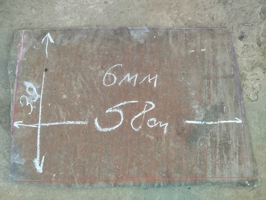 Титан лист 6мм (пластини)