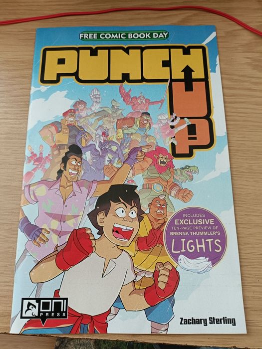 Zeszyt Punch UP komiks issue
