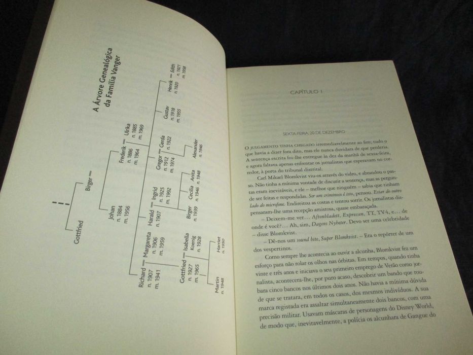 Livro Os Homens que Odeiam as Mulheres Stieg Larsson