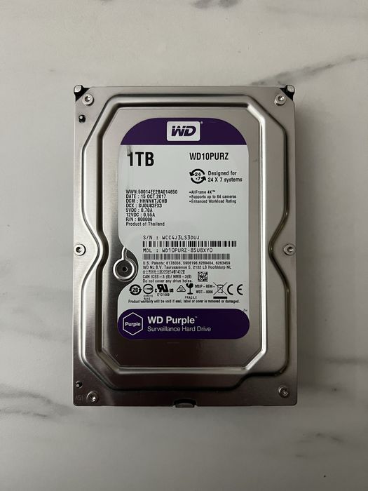 Dysk twardy WD Purple 1TB (WD10PURZ)
