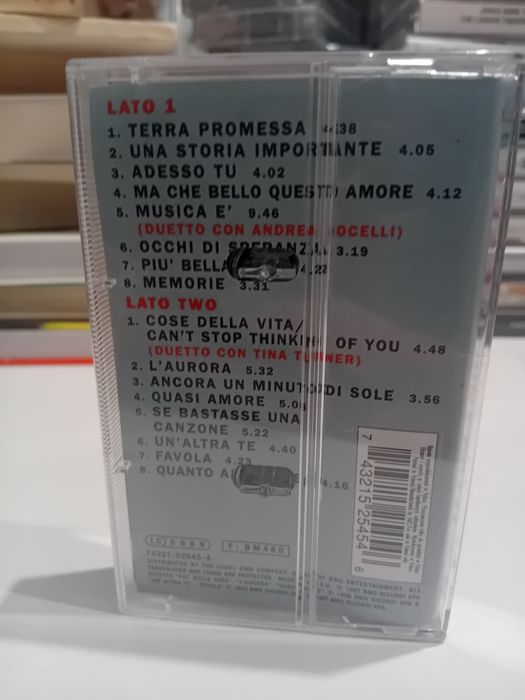 Kaseta magnetofonowa Eros Ramazotti