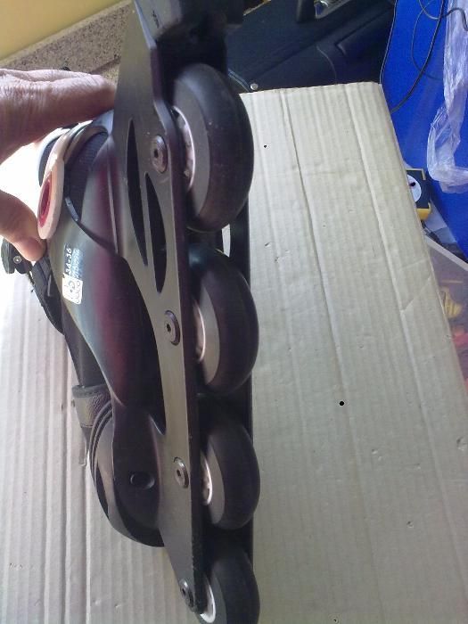 patins em linha oxelo 34-36 + 2 proteccoes