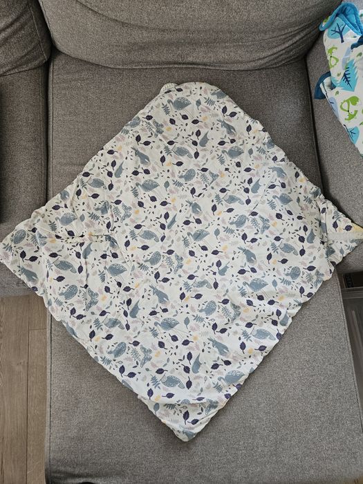 Rożek Otulacz Becik Niemowlęcy Bawełniany