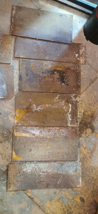 Płyty żeliwne pelne do kuchni węglowej lub kominka