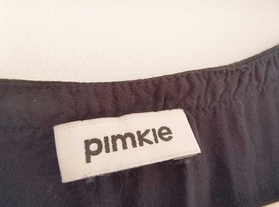 pimkie * czarny letni długi kombinezon * 34XS / 36 S