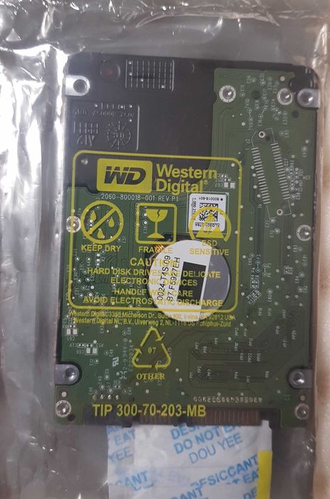 Disco rigido Western Digital WD3200PLX 320Gb (NOVO)