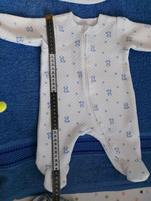 Чоловічок сліп ромпер на блискавці, шапочка, набір