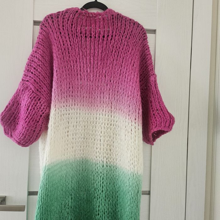 Kardigan-sweter z moherem nowy