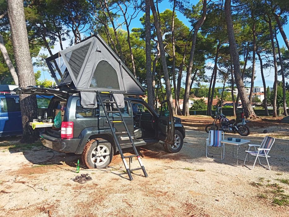 Jeep Cherokee liberty kk 4x4 2.8crd 200KM  wyprawowy, namiot, zabudowa