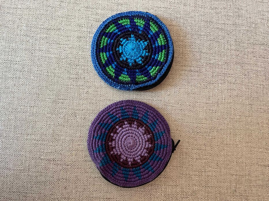 Conjunto Exclusivo 2 Bolsinhas Crochet Guatemala